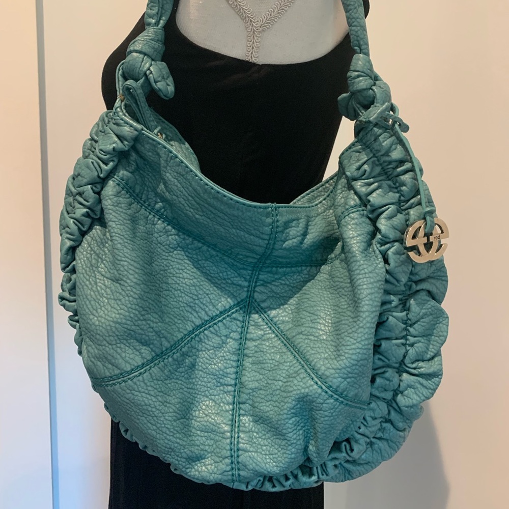 Turquoise bag by Red by Marc Ecko